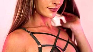 Sexy hunkemoller panties and thong tease see-through lingerie try-on