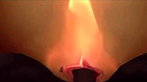 Amazon Tall Blonde Bimbo Glasses Shaved Pussy Takes Monster BBC Rough