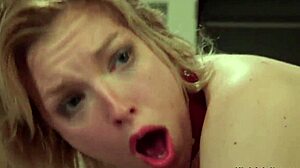 lesbian slaves bound for threesome double anal penetration and whipping