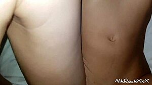 Step mom visits and cums hard from my monster cock deepthroat!