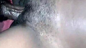 i'm wreckin this 18yo's tight black pussy with my monster cock