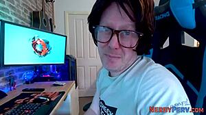 leeds nerd tricks newbie into first-time oral facial in reality hd