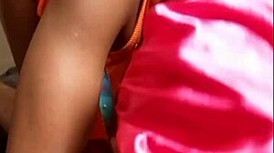 ebony teen slut bends over for rough standing doggy bbc pounding