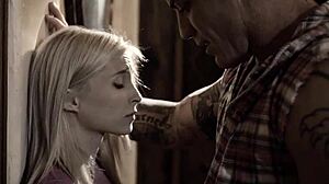 pervy stepdad roughly bangs blonde teen stepdaughter cowgirl doggy 😩🔥 taboo deepthroat!