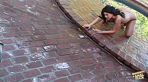 Britney Stevens sucks cock better than she uses washing machine! Big tits deepthroat action 💦