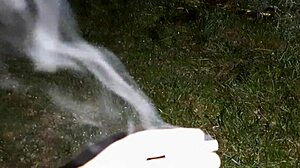 cigarette share leads to stranger pussy licking orgasm