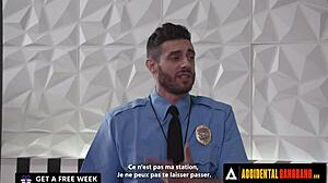 Whitney Wright's accidental airport gangbang with big cocks