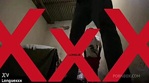 skinny slut begs for long cock deep in small waist