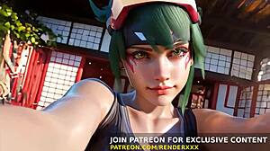 3D动漫雾子cos骑守望先锋大屌无码动画