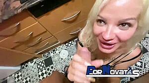 Pornovatas Spanish Mom Surprised Kitchen Victor Bloom Cock