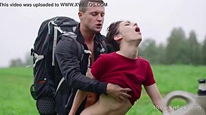 hey sexy virgin, ready for rough doggy orgasm outside?