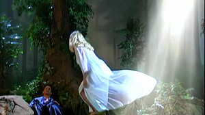 Bobbi Eden pounded hard doggystyle bent over in wild forest with monster cock