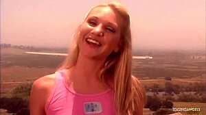 blonde small tits babe eaten fingered fucked hard outdoor cowgirl style