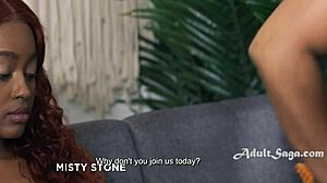 Penny Barber hosts twisted stepmom book club orgy with Misty Stone Jennifer White Destiny