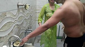 Indian bhai catches bhen masturbating then demands rough anal roleplay fuck in hindi despite her protests