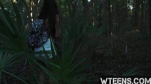 petite michelle martinez 😍 blows it then rides hard in garage foreplay! 🔥