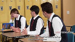 uhh valentina nappi teaches italian classroom sex lesson...