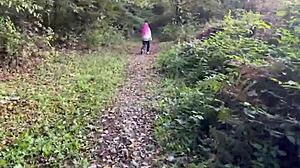 we're spanking and roughly fucking this squirting teen's pussy outdoors till i cum in her mouth!