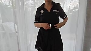 Halloween Uniform Milf Lingerie Panties Tease Compilation Part 1