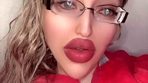 hey russian glasses babe in full fetish storyline movie