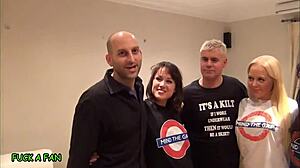 Matt Adreana和Lucy伦敦大奶群P