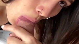 petite latina model bends for backstage lingerie anal creampie 😈🔥