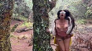 Busty Stepmom Sucks Stepsons Huge Cock Pussy Field Fuck