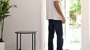 Exotic curly babe flaunts hairy pussy big ass casting orgasm.