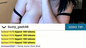 Busty Geek Chaturbate Webcam Tits Flash