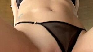 petite latina model bends for backstage lingerie anal creampie 😈🔥