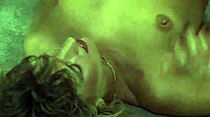 smalltit blonde milf gags on fat cock facial