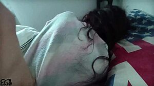 Italian amateur wife takes it doggy in abandoned spot for hubby