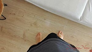 Step-Mom Eases Viagra Boner with Curvy Help