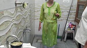 Indian bhai catches bhen masturbating then demands rough anal roleplay fuck in hindi despite her protests