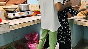 desi bhabhi gets roughly fucked first time by devar in tight shaved pussy