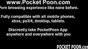 Toying Tight Pussy Through Ripped Pantyhose Close-Up