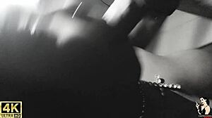 Brunette Latina Mommy Sucks Neighbor's Dick in Valentine's Trailer Creampie