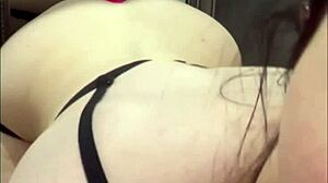 Teen Masturbates Next to Unaware Stepdad's Room