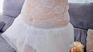 Halloween Uniform Milf Lingerie Panties Tease Compilation Part 1