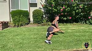 Fit Ava Lee Feels Ecstasy Trying Rome Majors Thick Long Cock