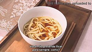 Divorced Young Japanese Mom Seduces Reclusive Younger Brother in Legendado Tale