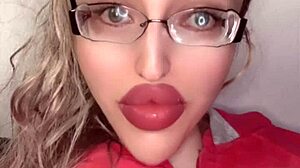 hey russian glasses babe in full fetish storyline movie