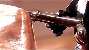 hannah harper taryn thomas asses rammed hard by strap-ons to mouth