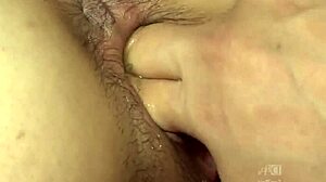 Two Hunks Get Fellatio from Nozomi Hazuki in JAV Threesome