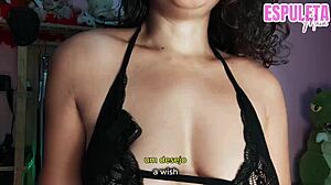 Guided Handjob: She Dominates His Pathetic Strokes!