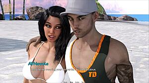 Intertwined Erotic Game Bodies Entwine Passionately