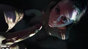 wanna see my little stepsis take double facial cum blast??