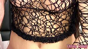 Esmeralda Brazil's trans ass rides stud cock to bareback creampie bliss