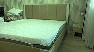 home cam catches chubby big ass milf changing sheets... then fingering hairy pussy hard 🥵🍑📹