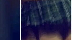 schoolgirl slut begs for cock ends up bent over doggystyle